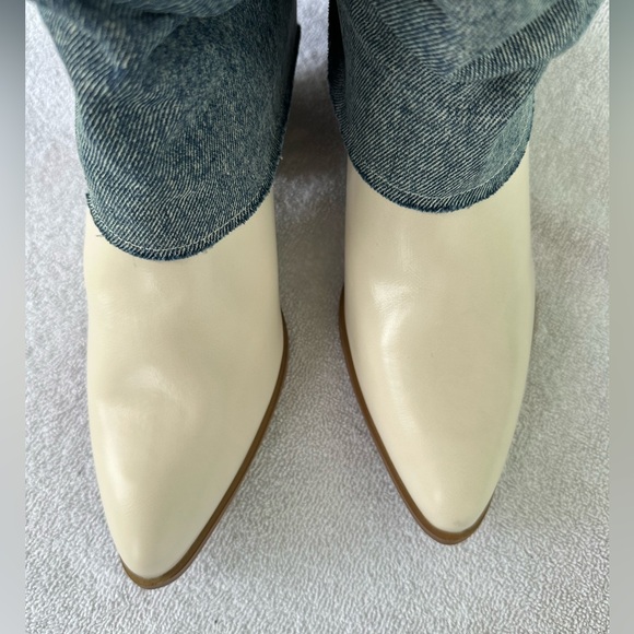 Fashion Nova Coolest In The Streets Knee High Boots Dark Denm Size 9 NWT - Picture 9 of 15